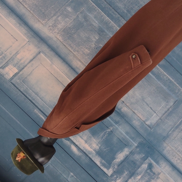 Mario Valente Men's Rare Italian Cashmere Wool Luxury Full Length Coat (Italy) - Picture 14 of 17